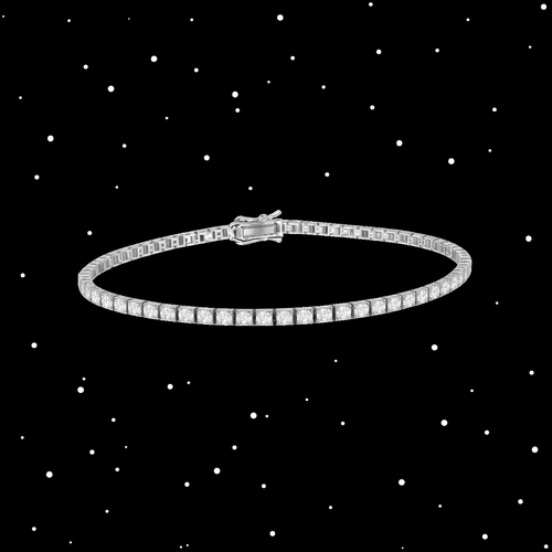Moissanite Bracelet (Passes diamond tester)